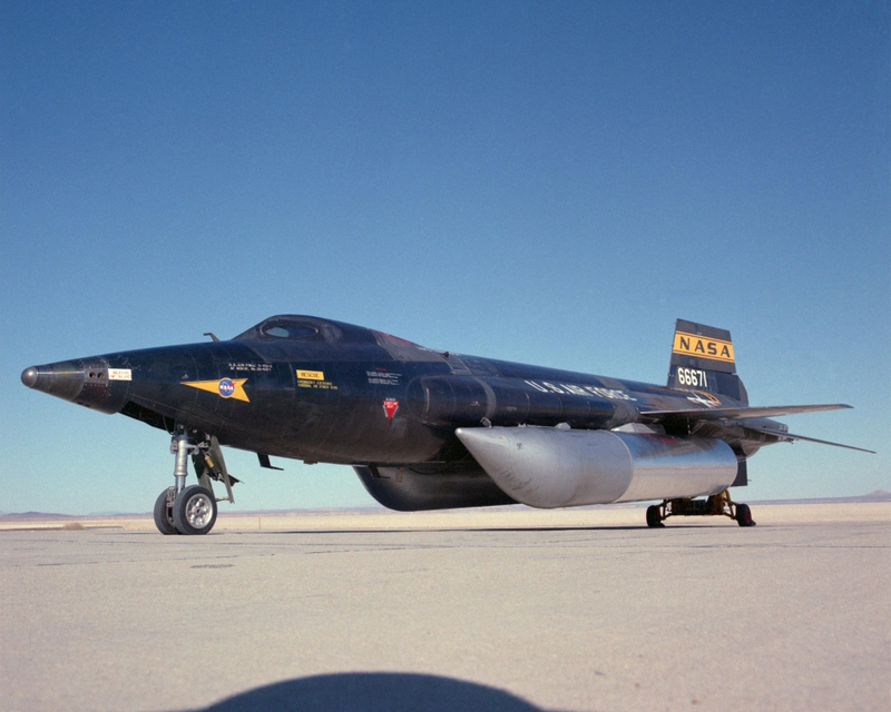 Illustration for article titled Outstanding photos of the X-15, the fastest manned rocket plane ever